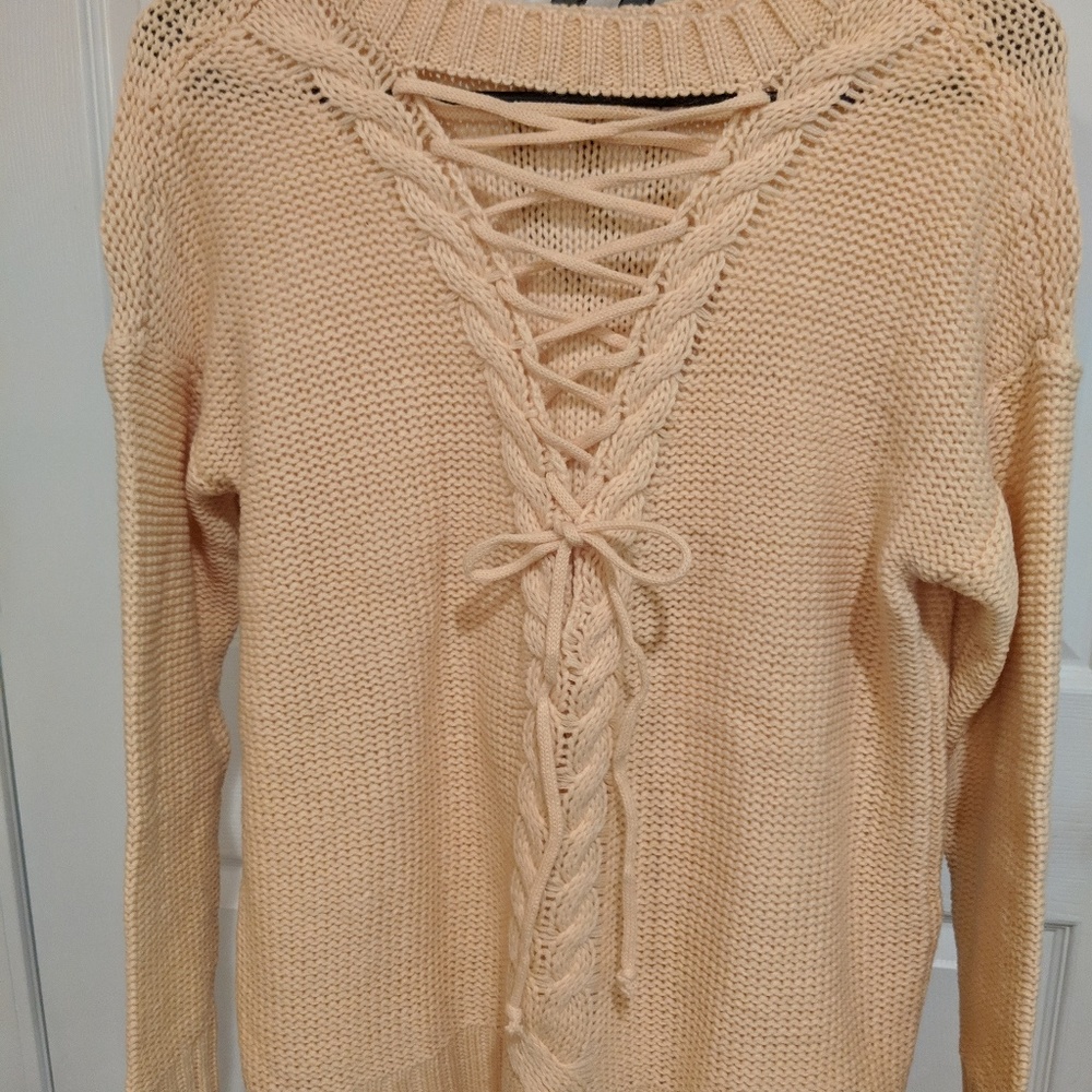 Cozy beige sweater